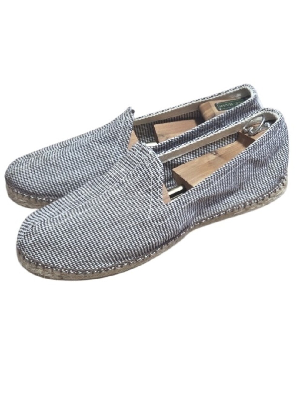 Alpargatus houndstooth slip-on espadrille Mens Size 46 US 12 Made In Spain